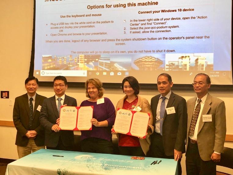 NSYSU and University of California, San Diego have singed the MOU