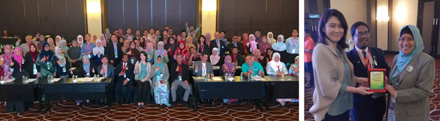 王家蓁主任應 Putra University 邀請赴馬來西亞參與當地大型學術研討會進行演講並接受頒獎